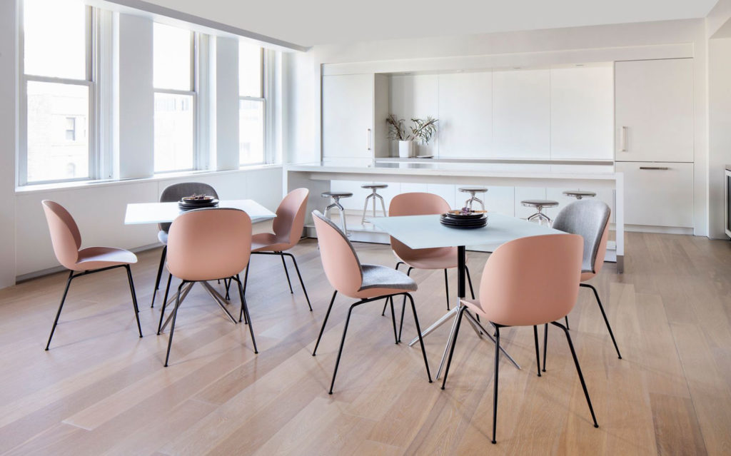 HBF Beetle Chair by Gubi PDR HBF Beetle Chair Cafe 1024x639