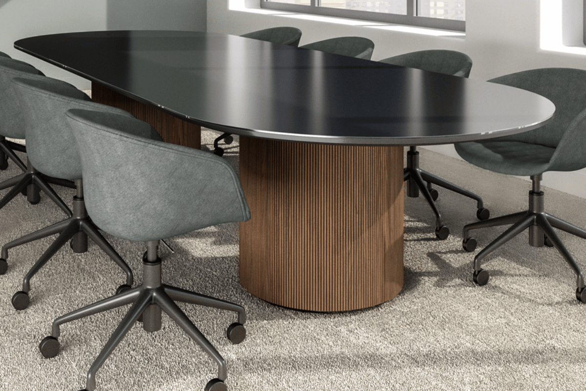 Enwork enwork foundation drum conference table