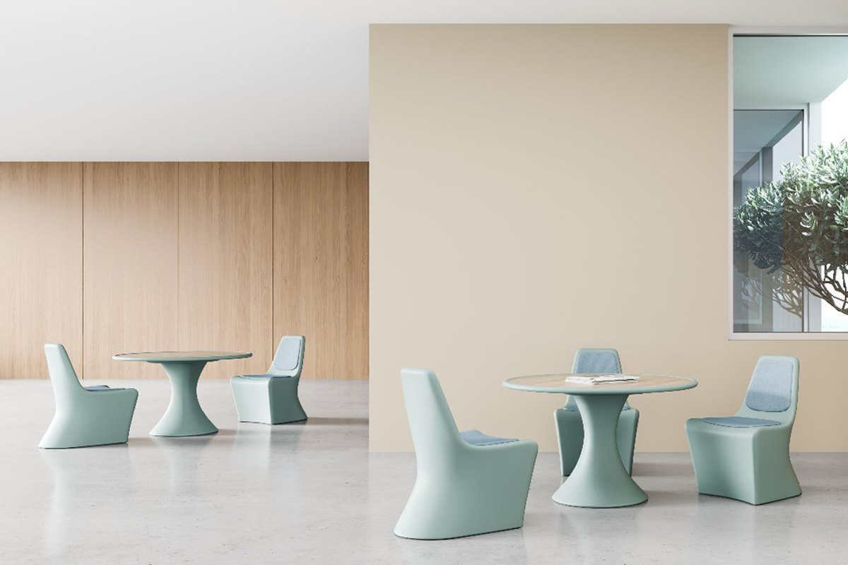 Stance Healthcare stance healthcare flo dining table and chair behavioral health