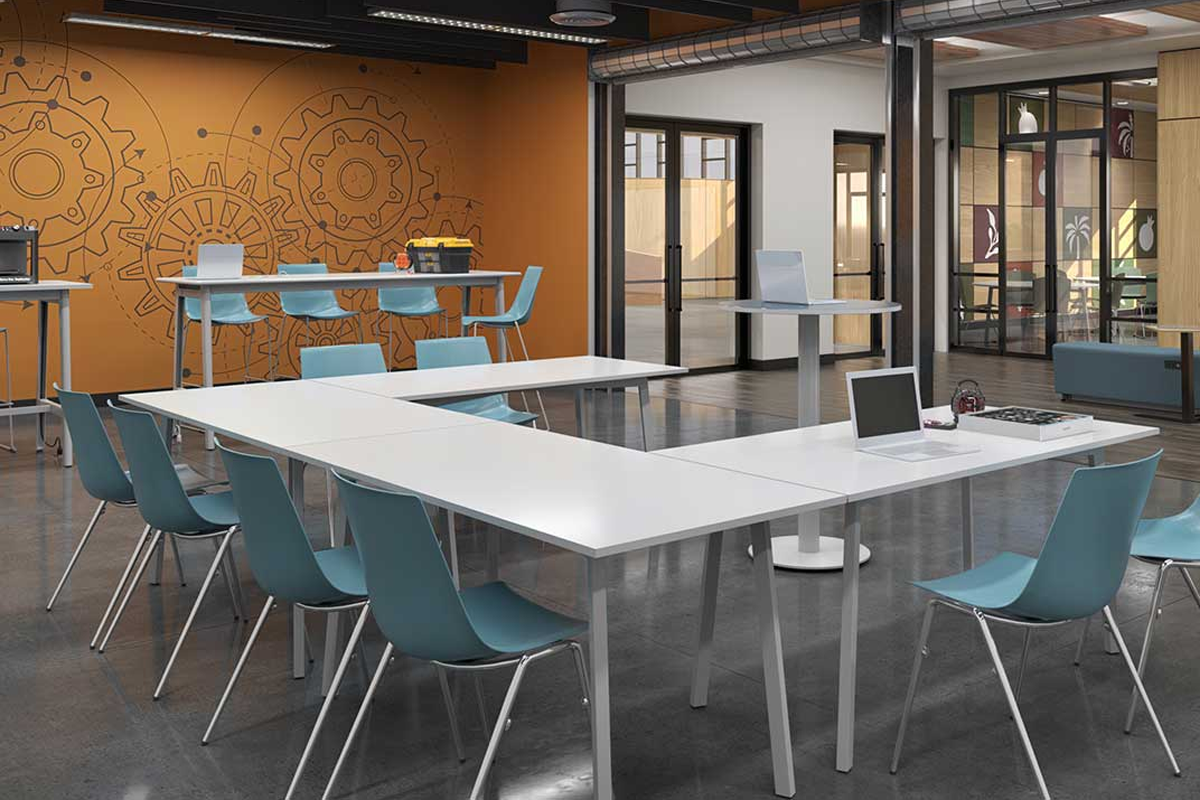 Leland leland fast tables amadeus chairs